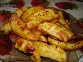 Медовая картошка