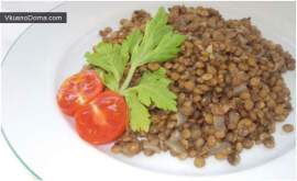 Каша из чечевицы