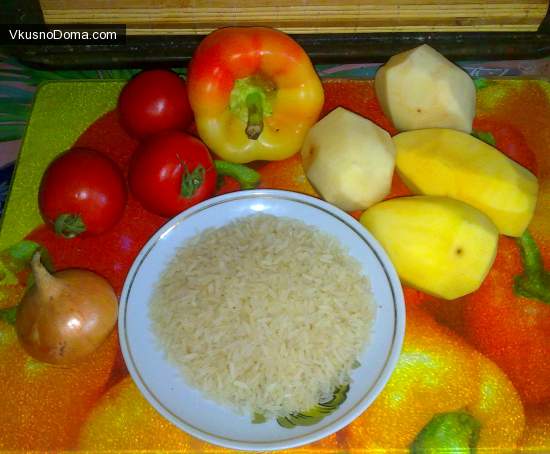 первые блюда готовим рисовый суп